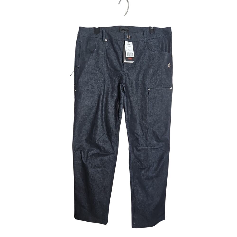Men's Dark Indigo Chinos - Unbranded